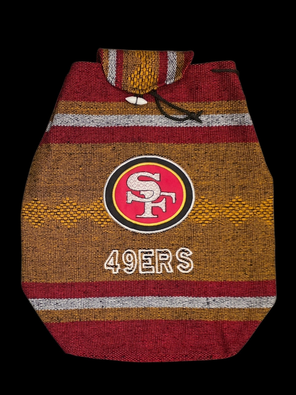 Red & Gold 49ers Mexican Style Bag